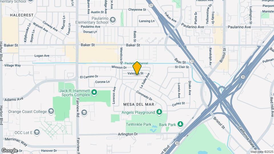 998 El Camino Dr Map and Location Details