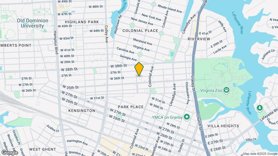 535 W 36th St, Unit 305 Map and Location Details