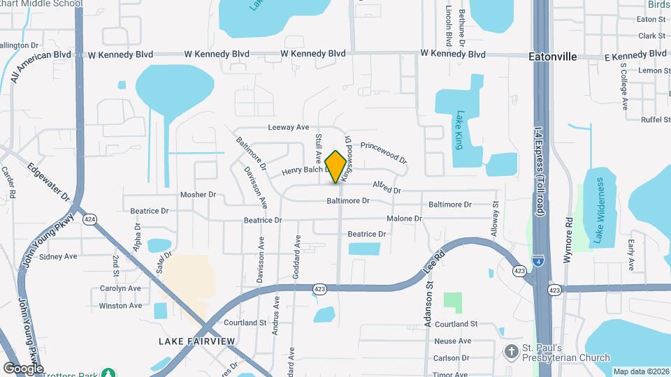 5424 Kingswood Dr Map and Location Details