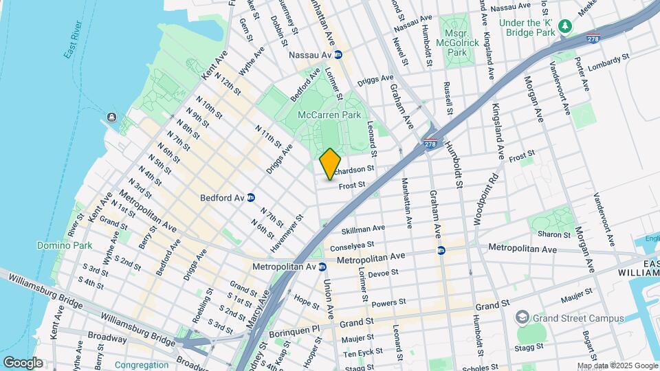 19 Frost St Mapa y Detalles de la Ubicación