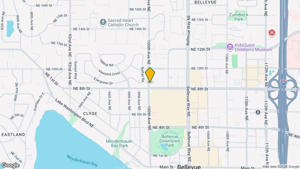 842 100th Ave NE Map and Location Details