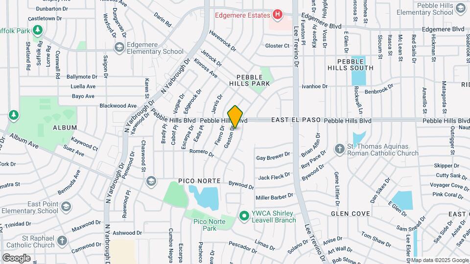 3008 Gaston Dr Map and Location Details