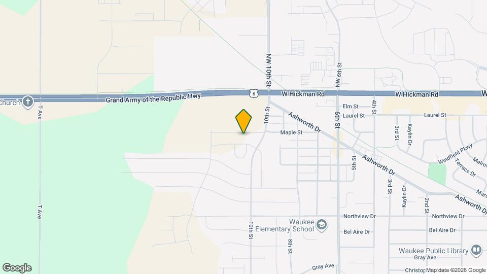 1038 Maple St Map and Location Details