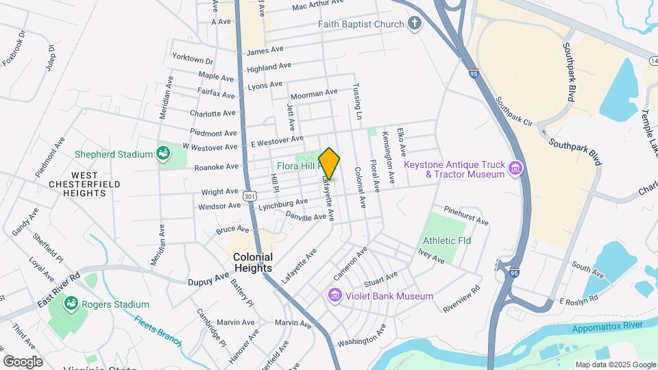 711 Lafayette Ave Map and Location Details