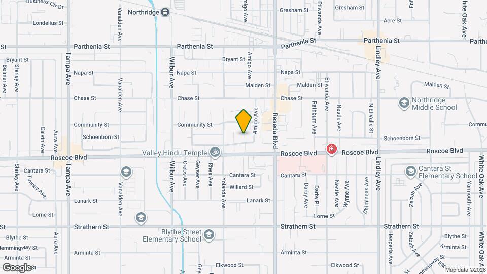8337 Gladbeck Ave Map and Location Details