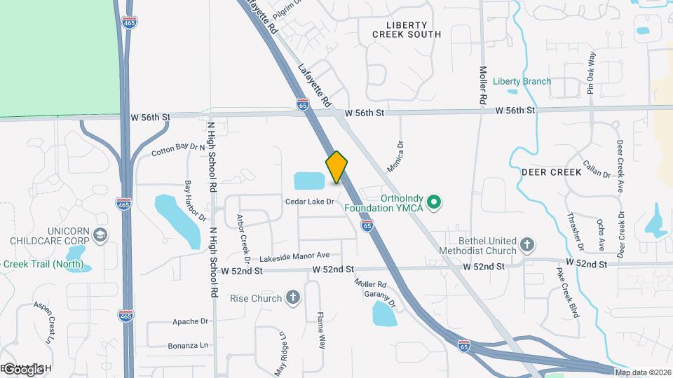 5390 Lakeside Manor Dr Map and Location Details