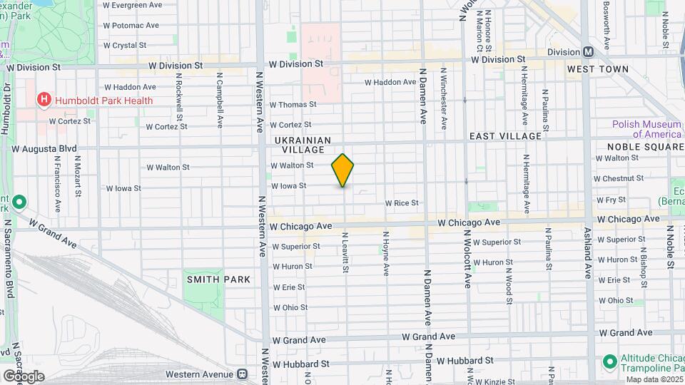 850 N Leavitt St, Unit M00B Map and Location Details