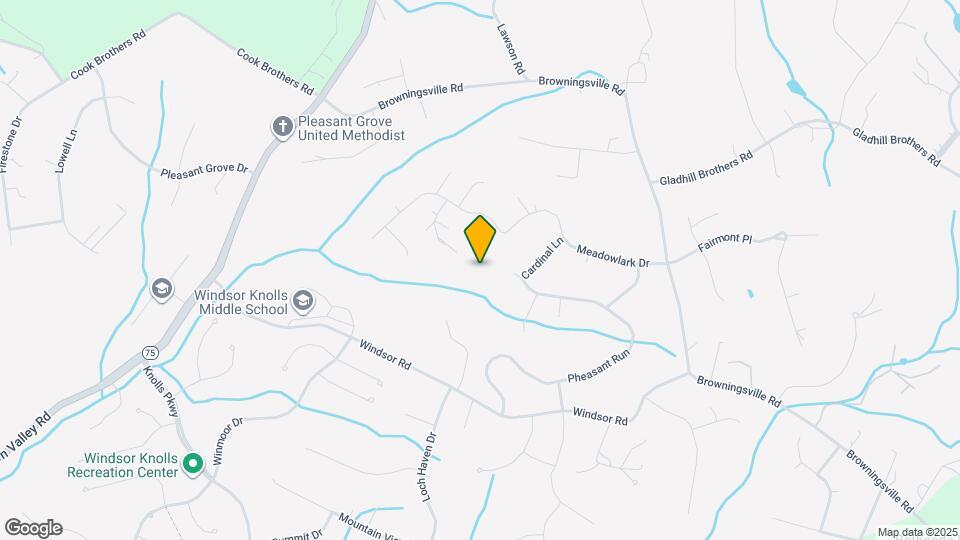 3395 Canary Ct Map and Location Details