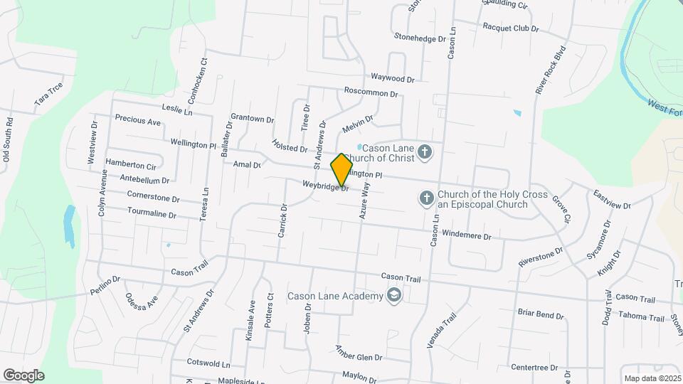 2919 Weybridge Dr Map and Location Details