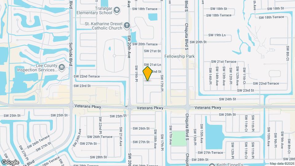 1817 SW 22nd Ln Map and Location Details