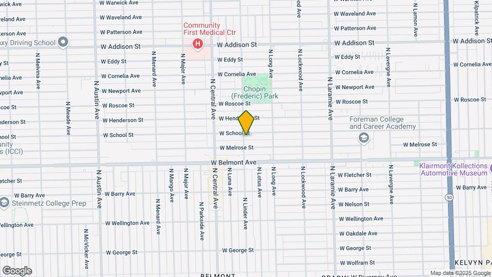 3259 N Linder Ave Mapa y Detalles de la Ubicación