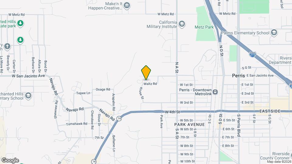 600 Waltz Rd Map and Location Details