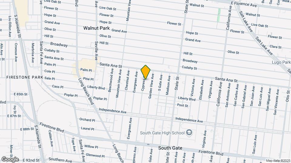 8150 Cypress Ave, Unit C Mapa y Detalles de la Ubicación