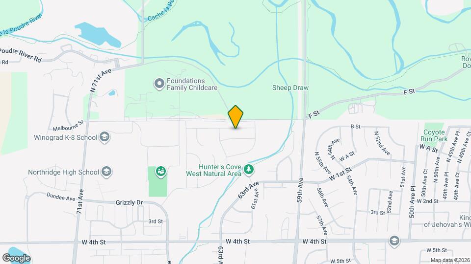 6130 B Street Rd Map and Location Details