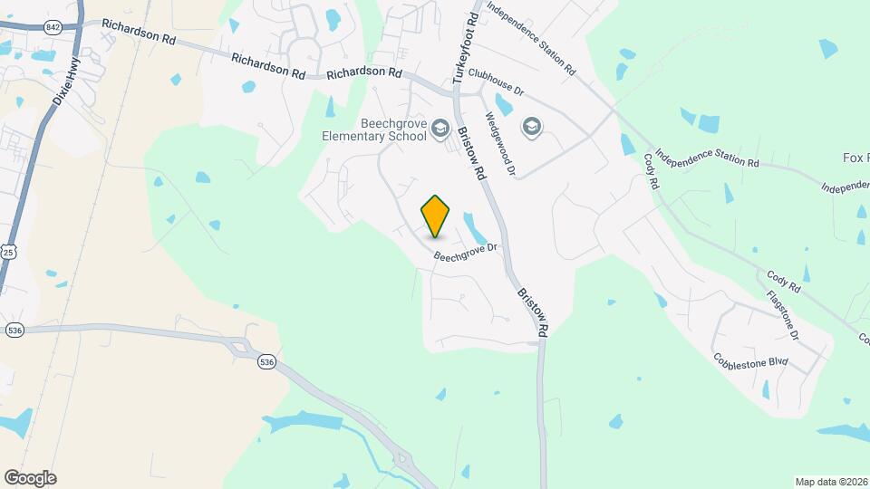 1996 Carver Ct Mapa y Detalles de la Ubicación