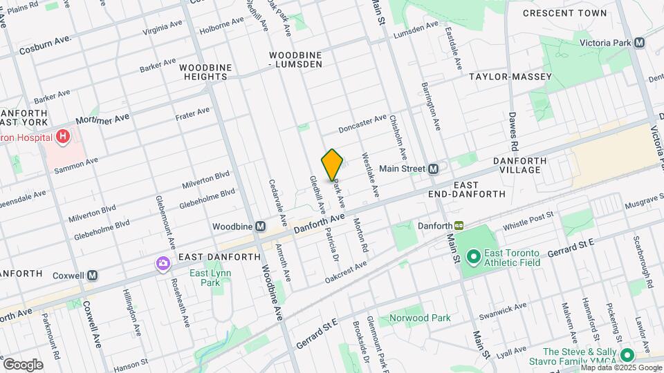 30 Oak Park Ave Map and Location Details