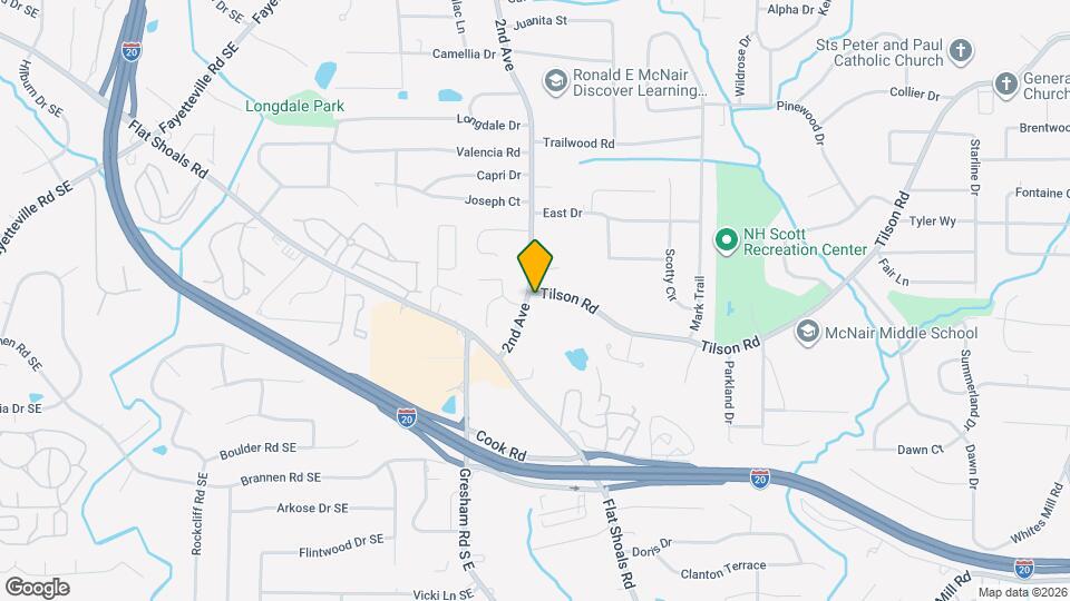 2352 2nd Ave Map and Location Details