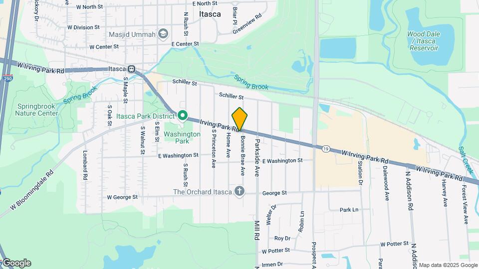 730 E Irving Park Rd Mapa y Detalles de la Ubicación