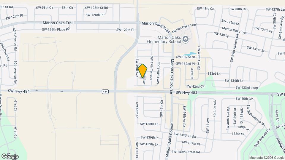 13422 SW 48th Ave Map and Location Details