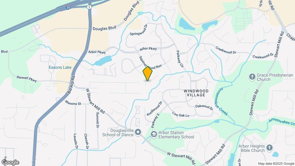 6868 Robinwood Trail Map and Location Details
