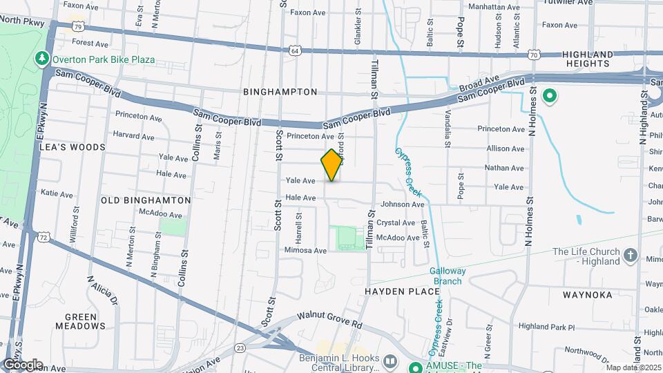 2917 Yale Ave Map and Location Details