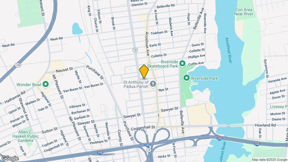 140 Deane St Mapa y Detalles de la Ubicación