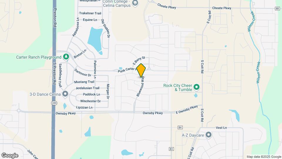 916 Azure Ln Map and Location Details