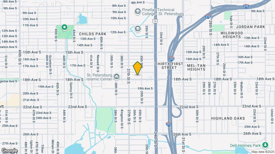 3527 18th Ave S Map and Location Details