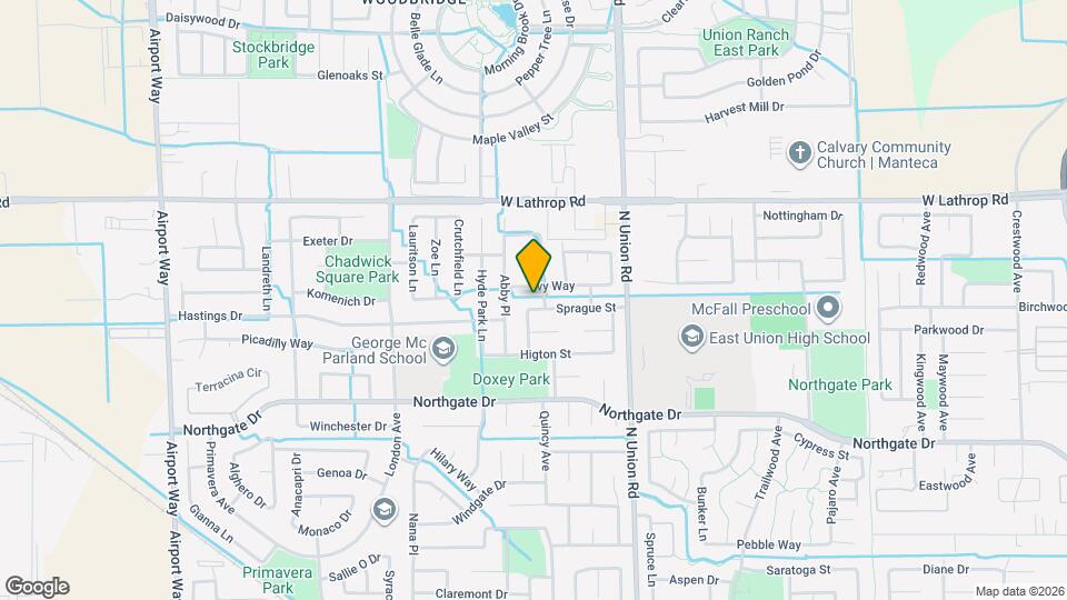 1385 Sprague St Map and Location Details
