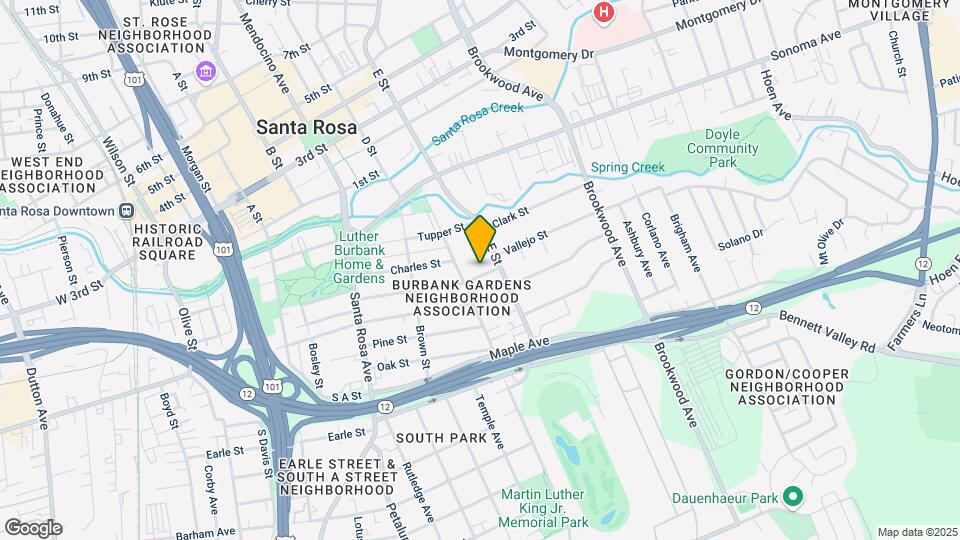 823-825 Wheeler St Mapa y Detalles de la Ubicación