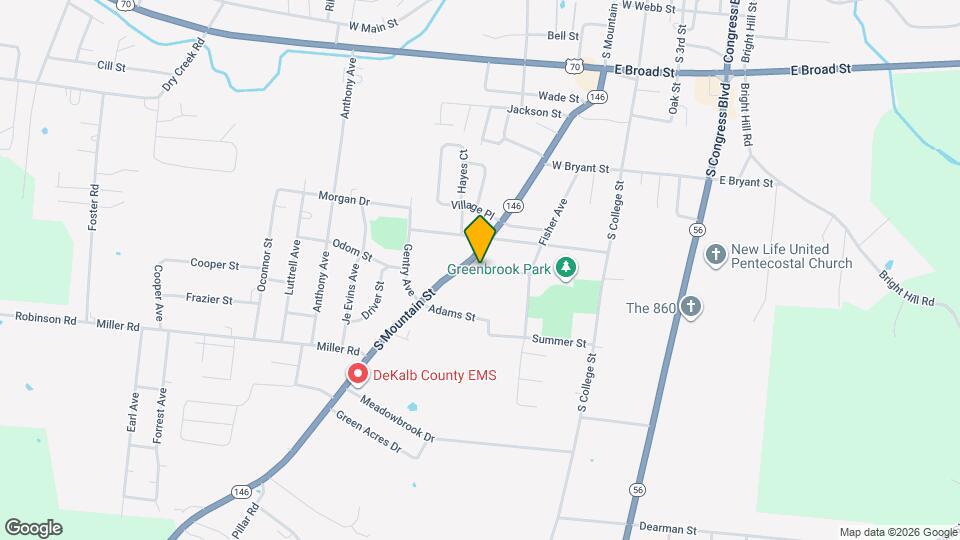 263 W Spring St Mapa y Detalles de la Ubicación