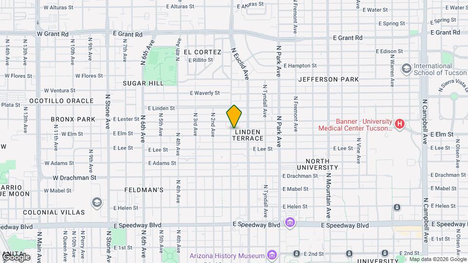 701 E Elm St Mapa y Detalles de la Ubicación