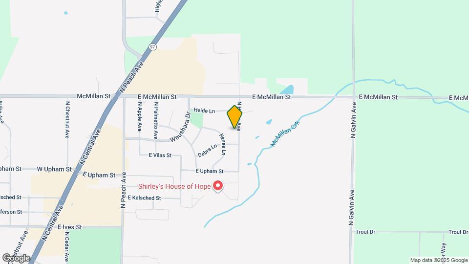 1610 N Hume Ave Map and Location Details