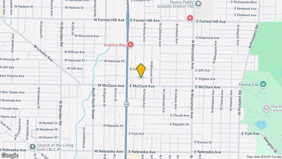 210 E Virginia Ave Map and Location Details
