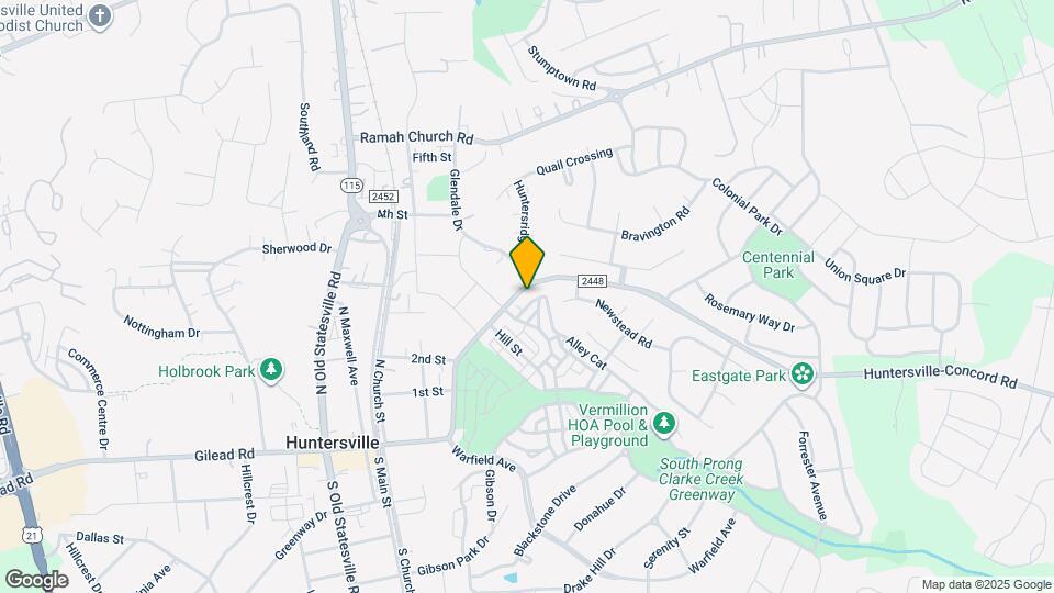 12208 Huntersville-Concord Rd Map and Location Details