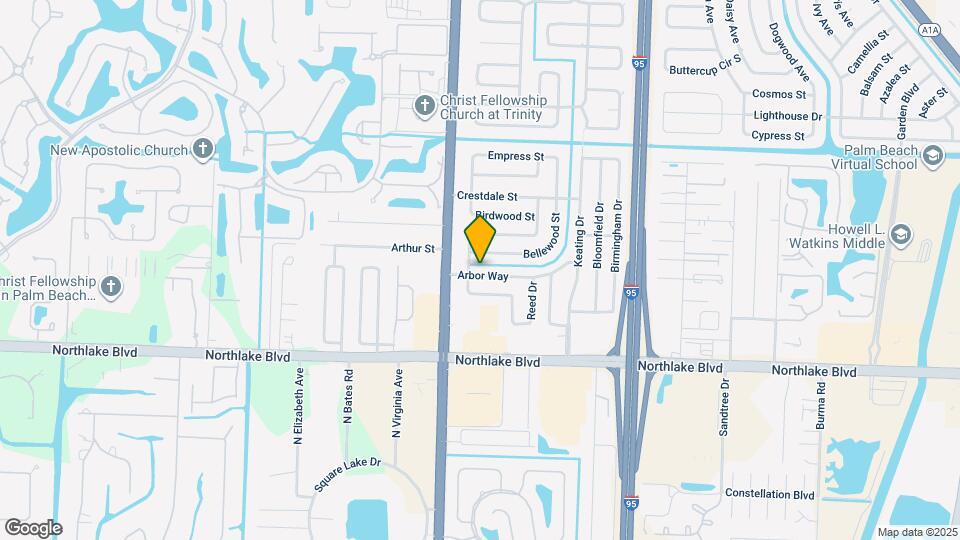 4411 Arbor Way Map and Location Details