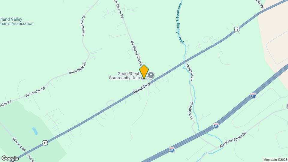 6 McAllister Church Rd, Unit 2 Map and Location Details