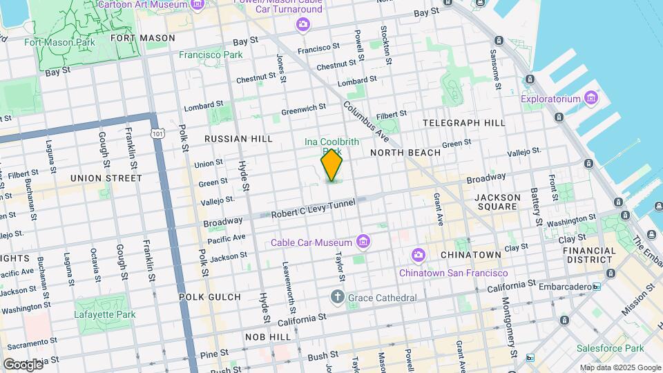 1652 Taylor St Map and Location Details
