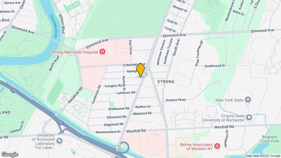 1545 Mt Hope Ave Mapa y Detalles de la Ubicación