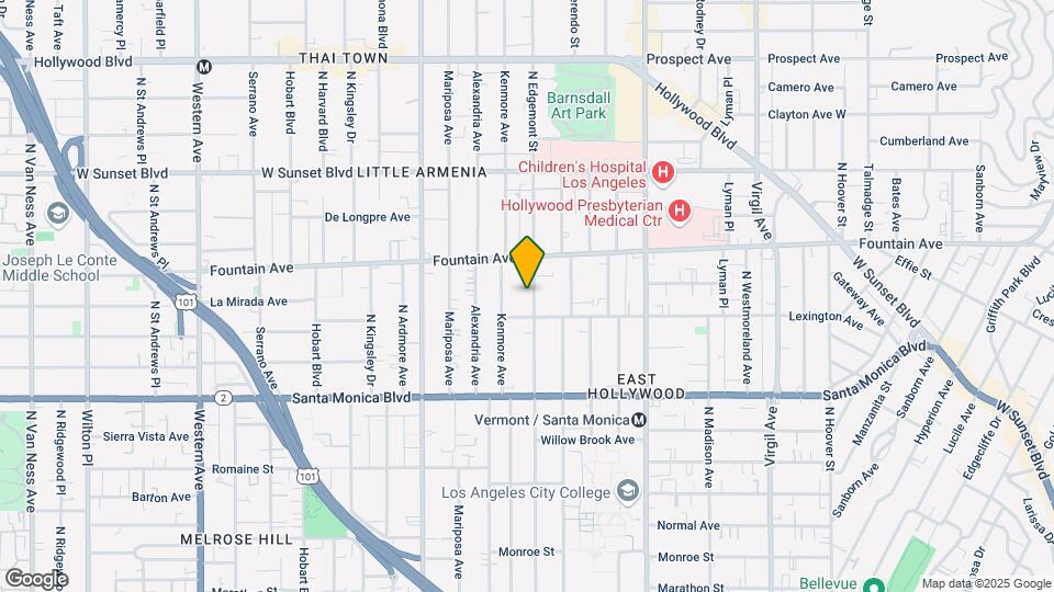 Edgemont Luxury Townhomes Map and Location Details