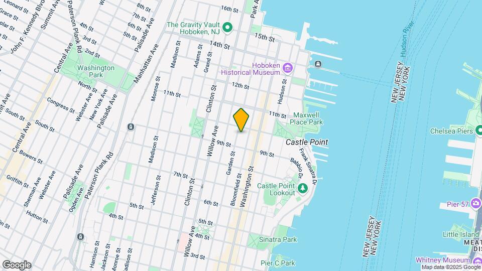 927 Garden St Mapa y Detalles de la Ubicación