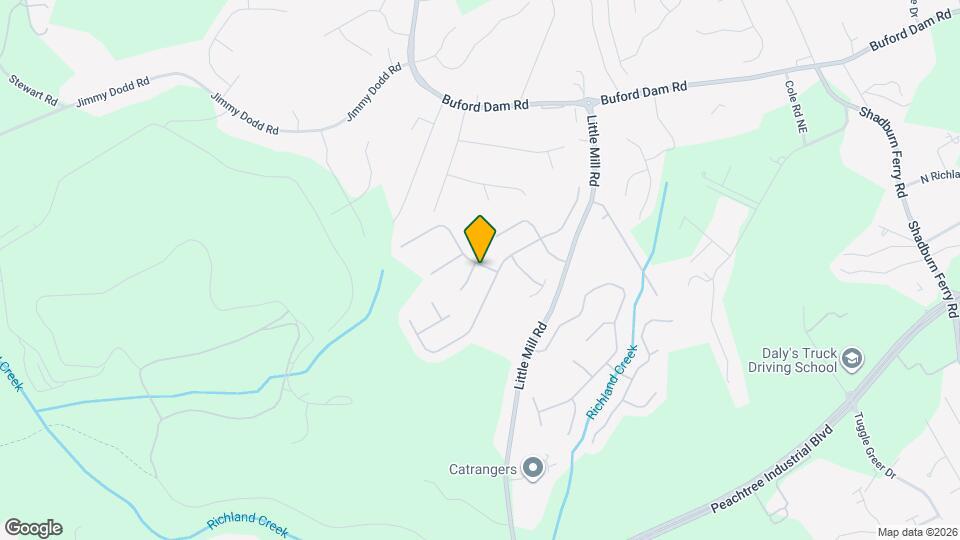 5614 Dexter's Mill Pl Mapa y Detalles de la Ubicación