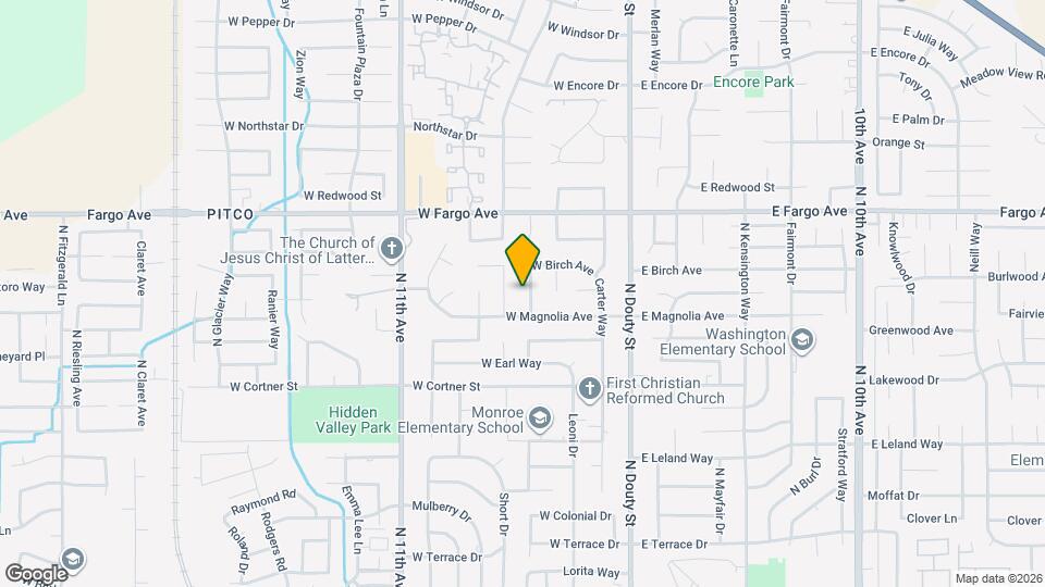 2352 Cabrillo Way Map and Location Details