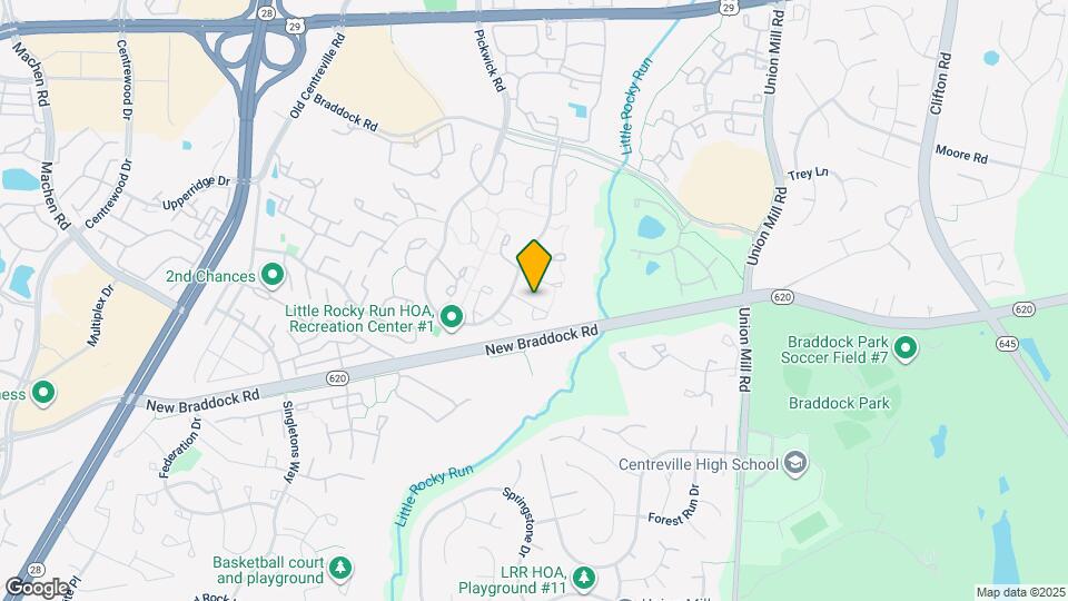 13664 Barren Springs Ct Map and Location Details