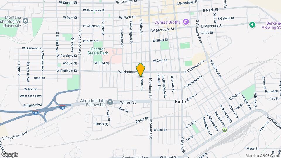 633-635 S Idaho St Mapa y Detalles de la Ubicación