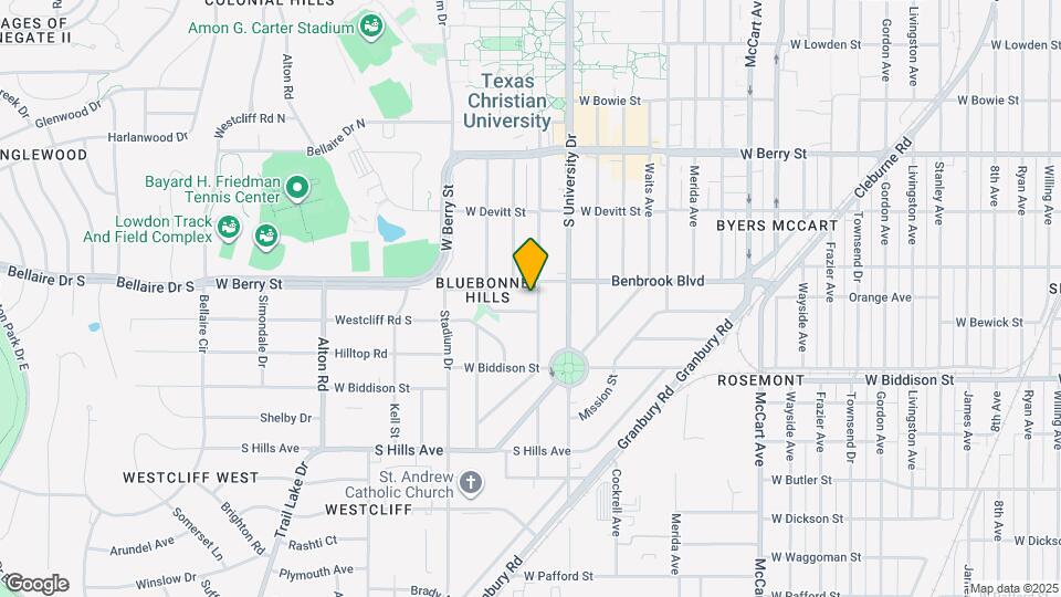 3310 Rogers Ave Map and Location Details