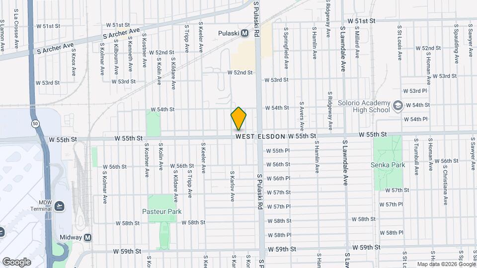 4044 W 55th St, Unit 2 Mapa y Detalles de la Ubicación