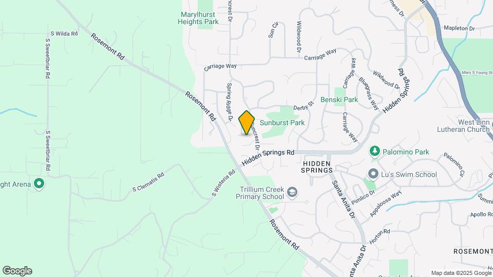 2052 Sunray Cir Map and Location Details