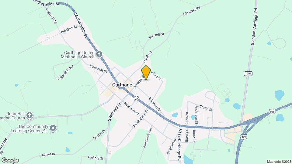 206 D Carlton St Map and Location Details