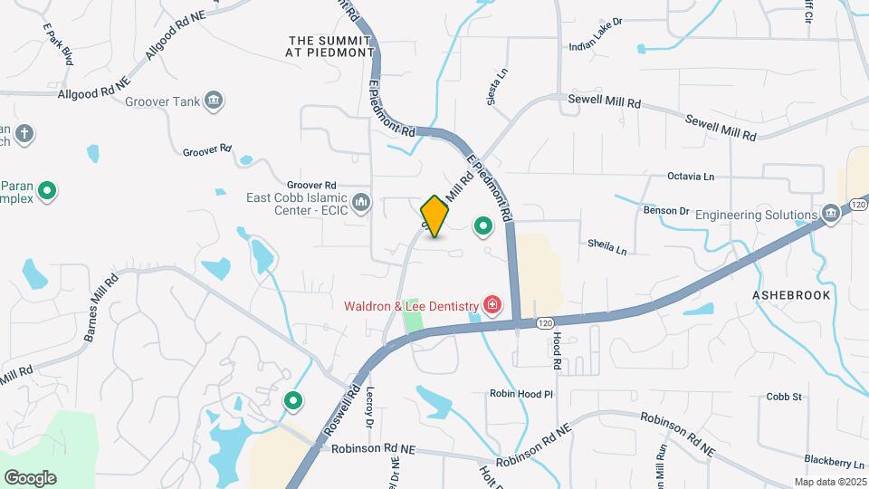 2311 Parkside Walk Map and Location Details